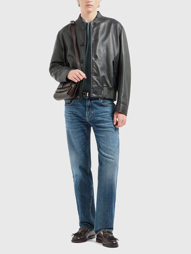 Straight jeans with logo detail - 5