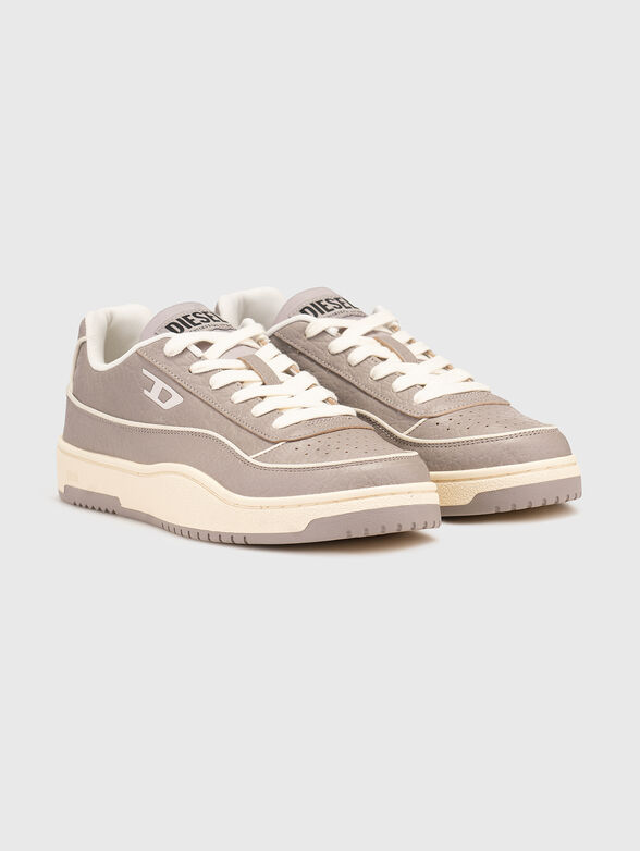 S-TRACKER-D textured leather sneakers - 2