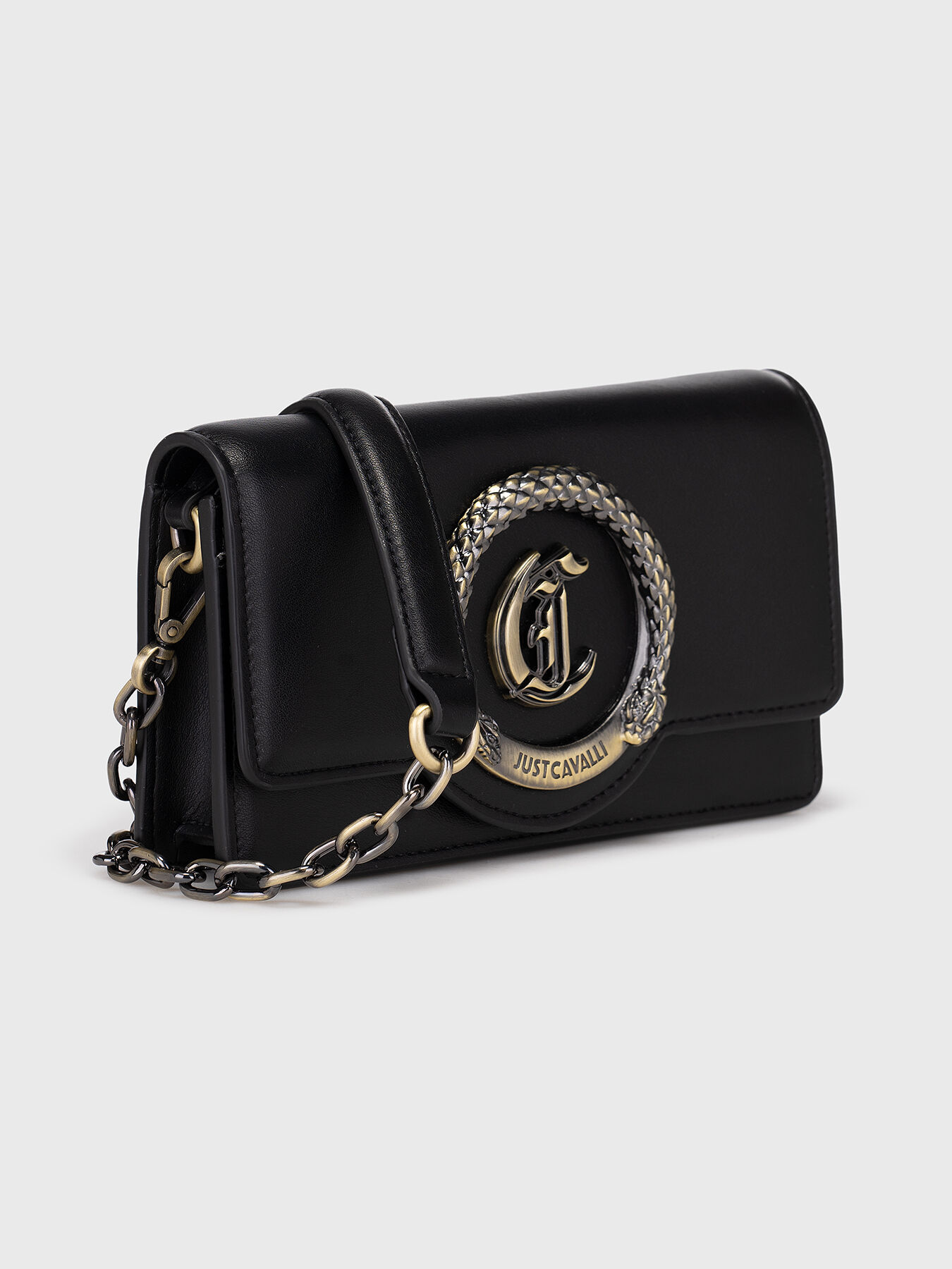 激安正規品 bag Crossbody with Cavalli Just brand accent logo ジャケット・アウター