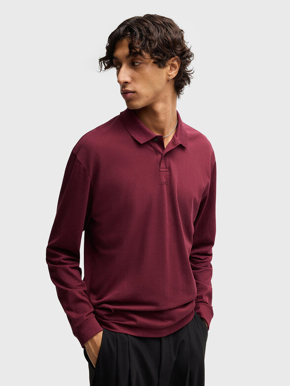 DERRYO long sleeve polo shirt - 1