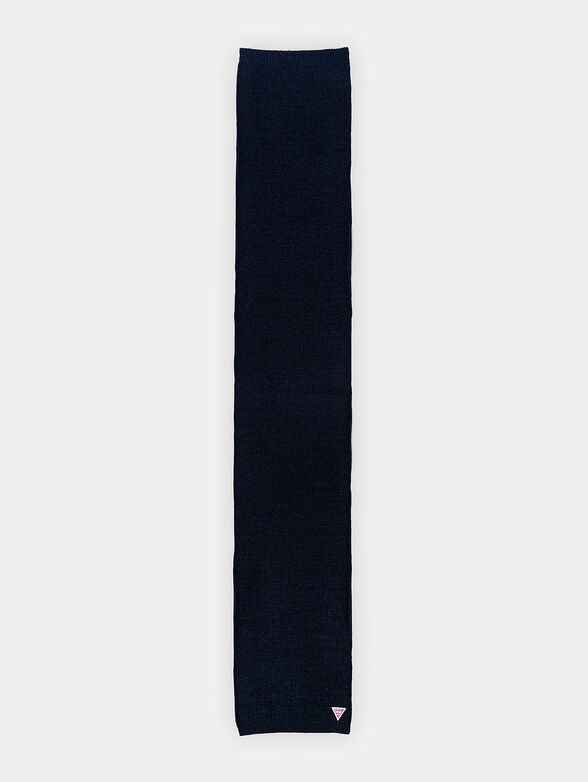 Set of hat and scarf in blue - 4