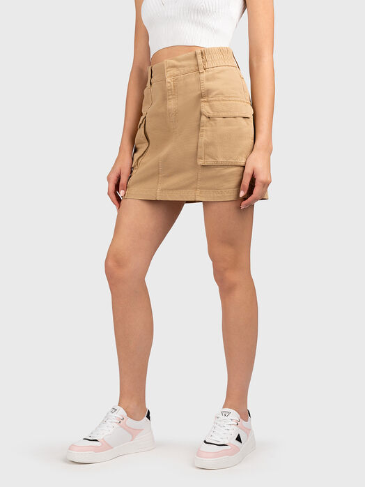 Cargo mini skirt