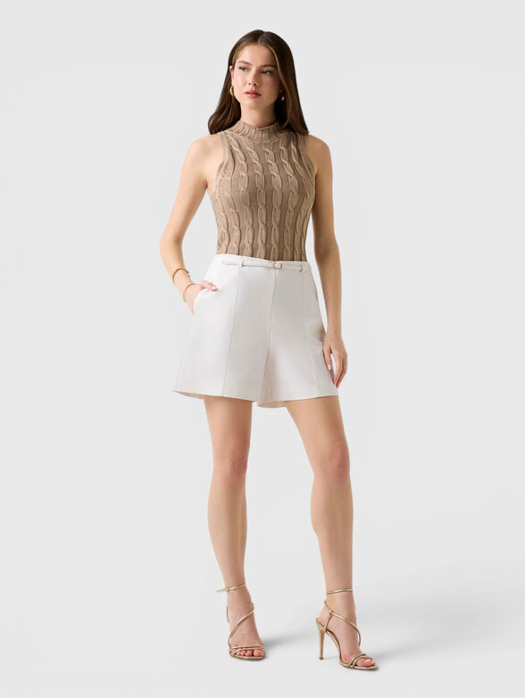 High rise shorts - 3