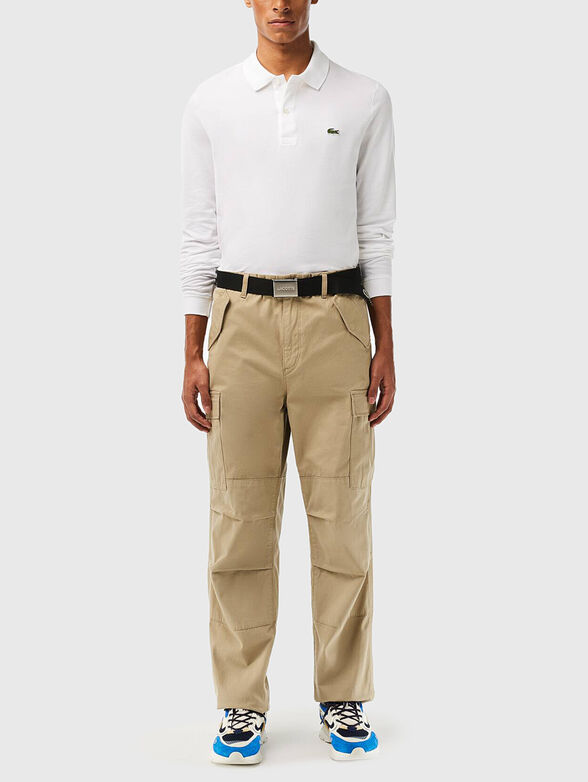 L.12.12 long sleeve polo shirt  - 2