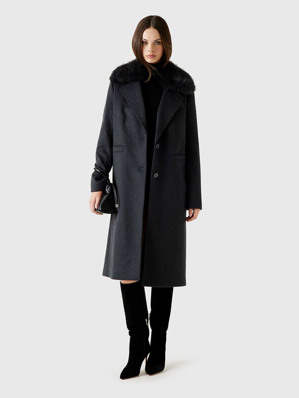 KAROLE wool blend coat - 2