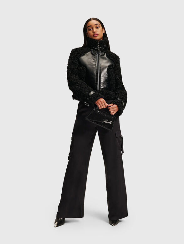 Eco leather biker jacket - 2