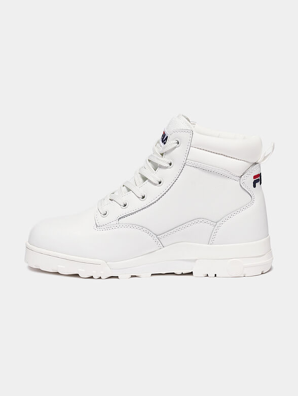 GRUNGE Leather ankle boots - 4