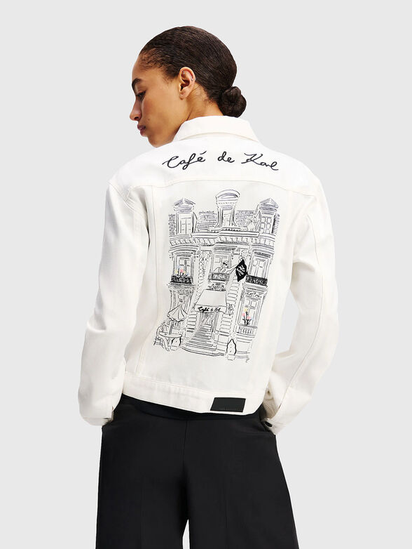 KARL LAGERFELD X JORGE PARRA denim jacket - 1