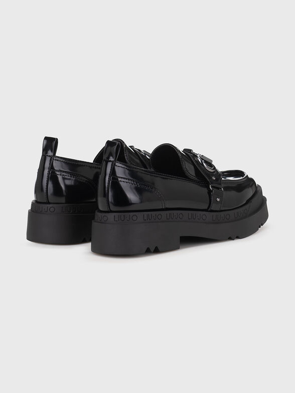 LOVE 41 black loafers - 3