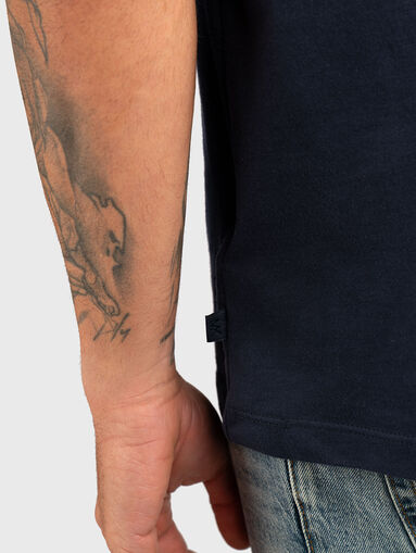 T-shirt with round neck and logo - 5