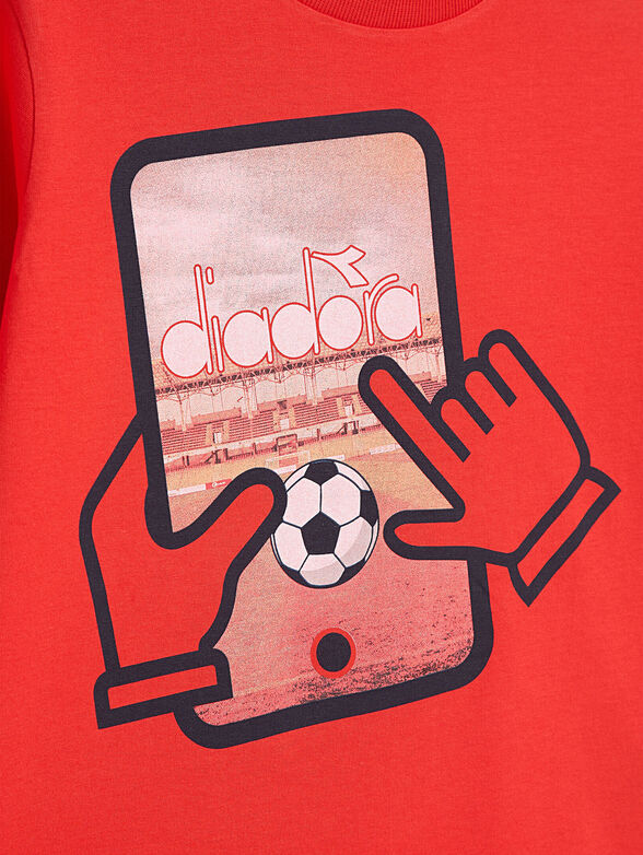 Set of two parts in red color - 6