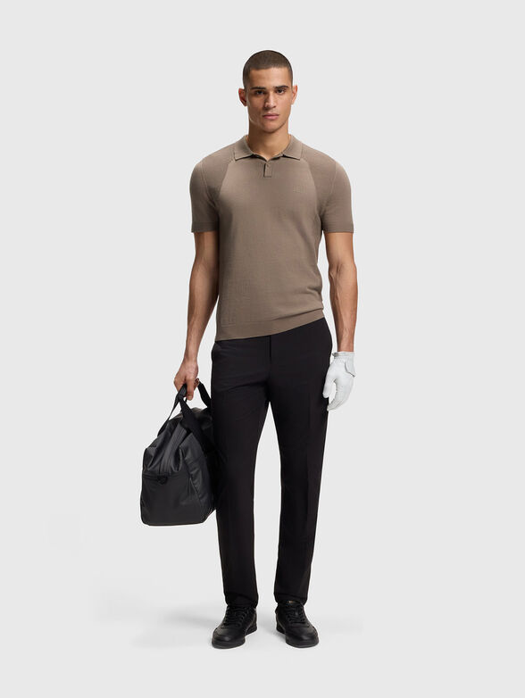 Black polo shirt - 2