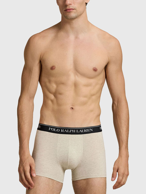 Set of five pairs of logo boxers - 4