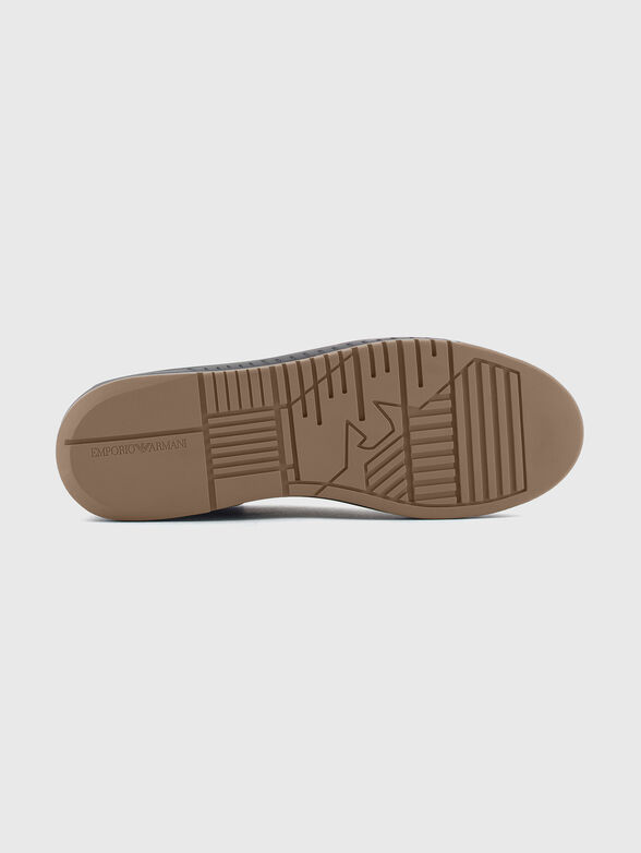 Leather sneakers - 5