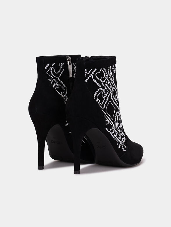 VICKIE 110 Ankle boots with applied details - 3