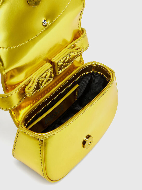 1DR-XS-S mini leather bag with oval logo - 6