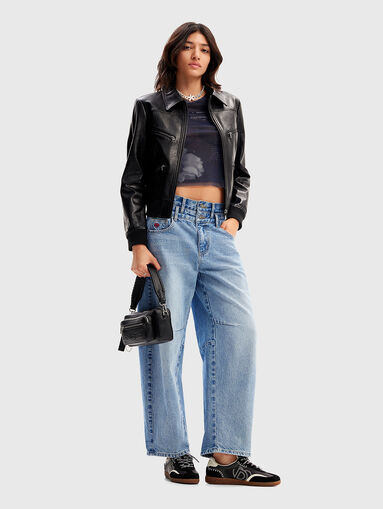Jeans with high waist  - 5