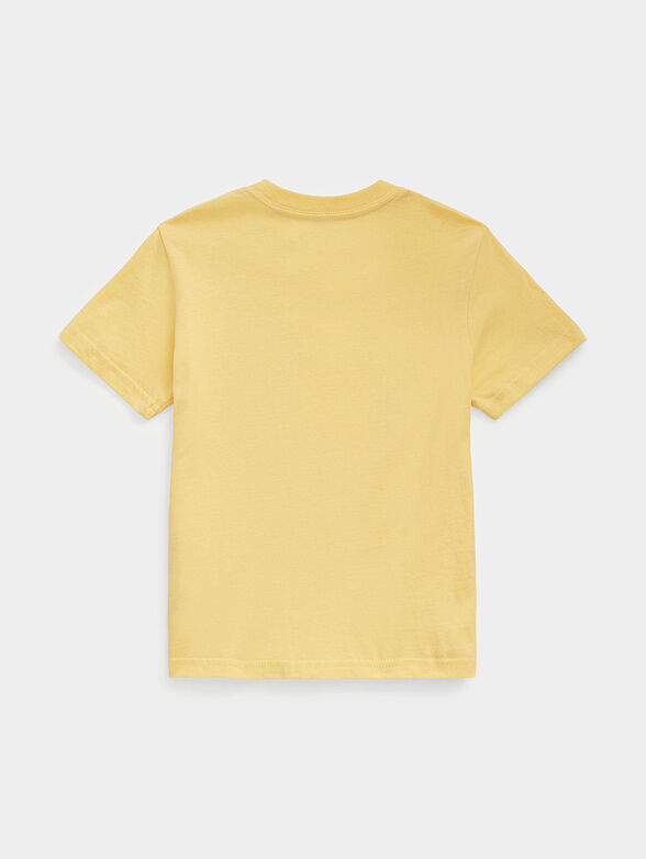 Yellow T-shirt with Polo Bear print - 2
