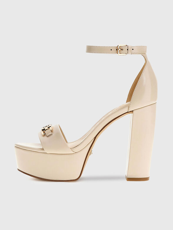 SETTLE sandals on thick heel - 1