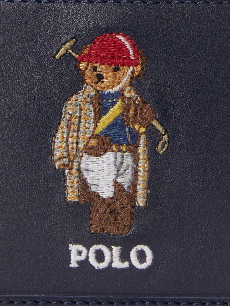 POLO BEAR  Leather Card Holder - 3