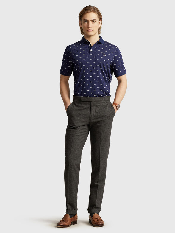 Monogram-logo effect Polo Shirt  - 2