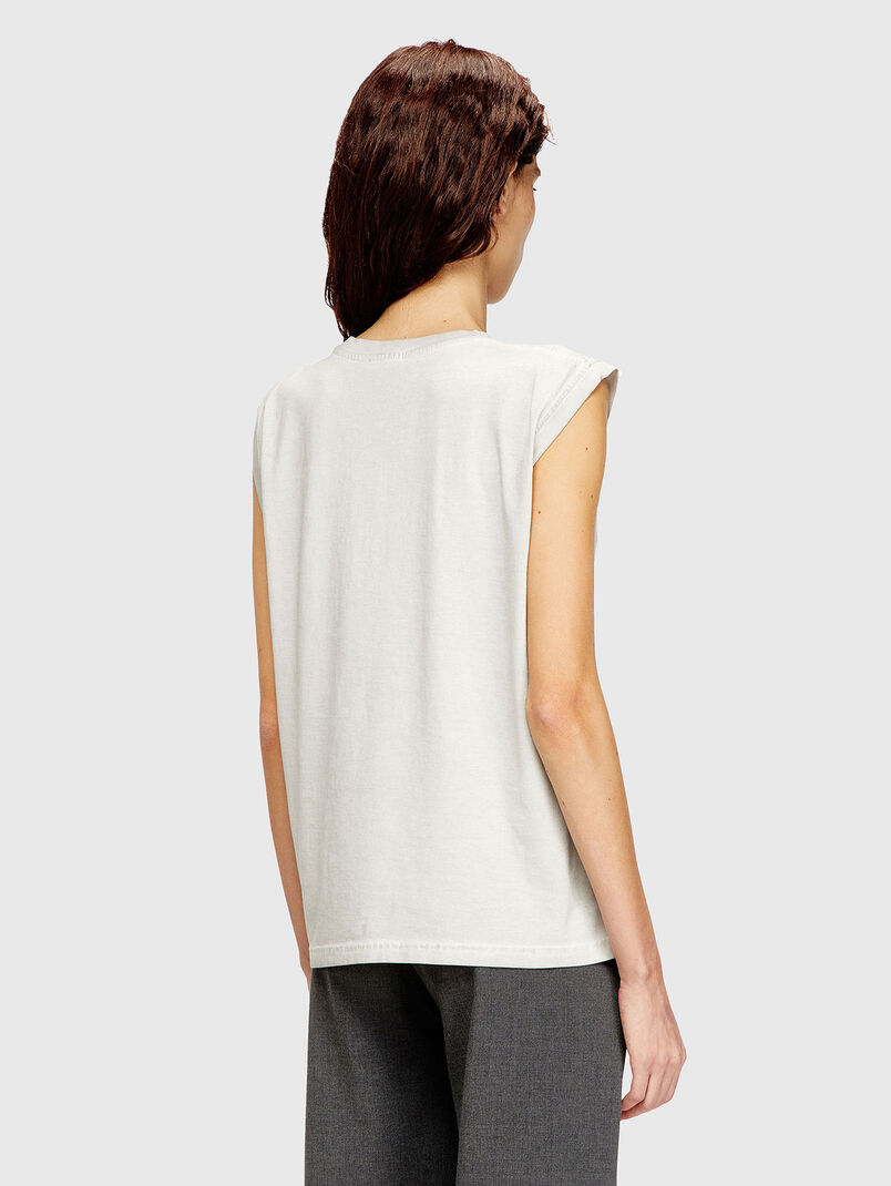 T-EMBEJ cotton T-shirt with embossed detail - 3