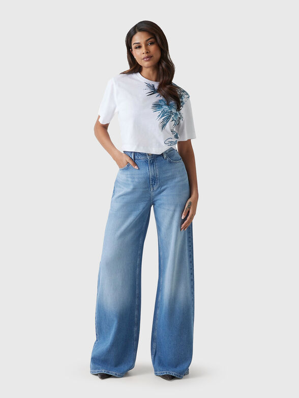 T-shirt with floral print - 2