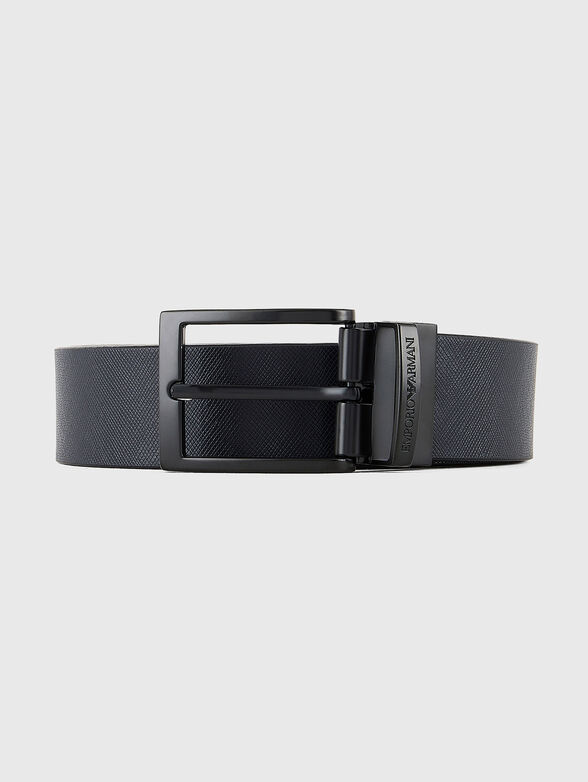 Double-face leather belt - 1