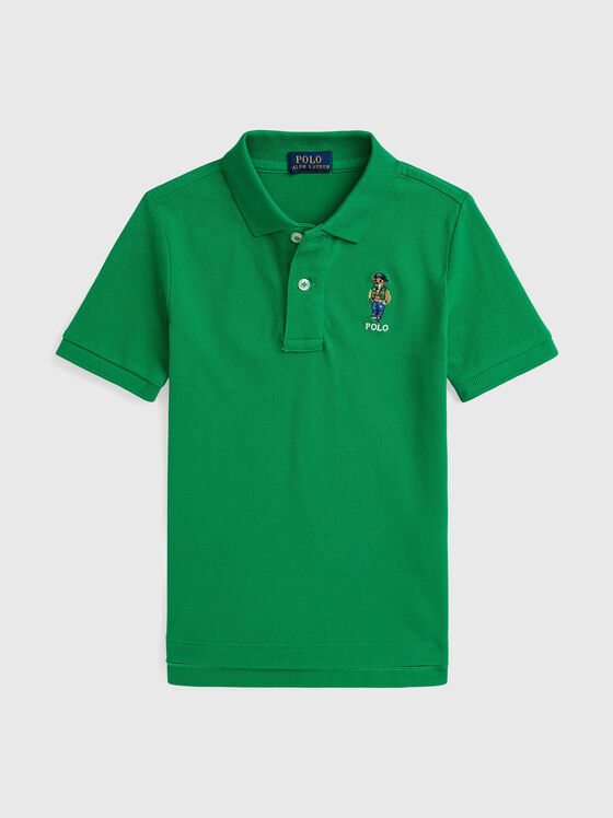 Поло-шърт с Polo Bear бродерия - 1