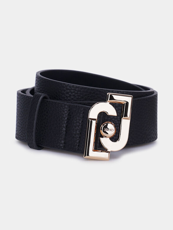 Belt with logo buckle - 1