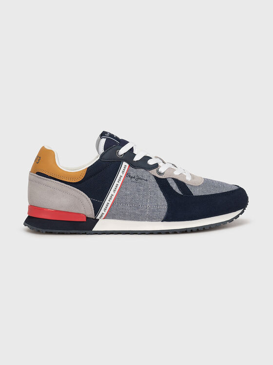 TINKER ZERO sneakers with denim details - 1