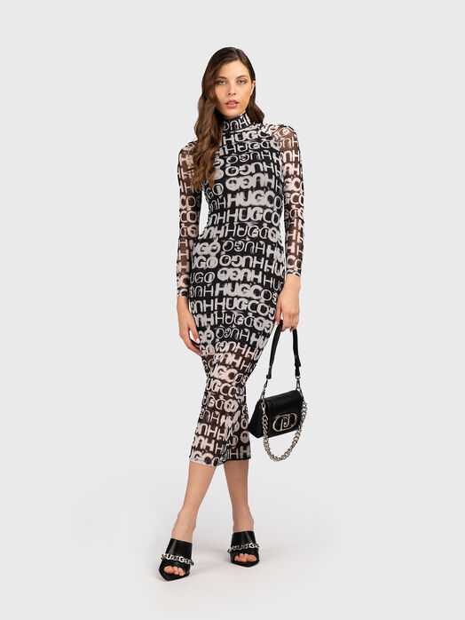 NORTENSIS tulle midi dress