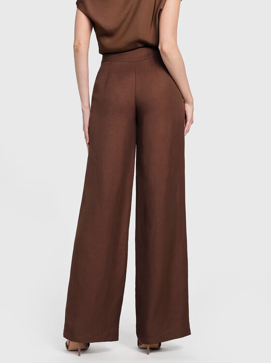 Панталон GRETA от ленен бленд - 2