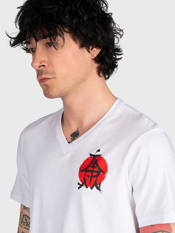 GMTV 034 T-shirt with contrasting print - 4