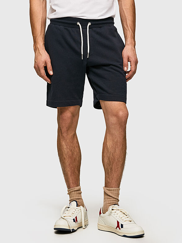 EDWARD blue shorts with ties - 1