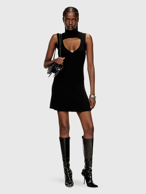 M-OLONI-SHORT wool mini dress - 4