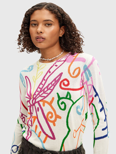 Multicoloured sweater - 5