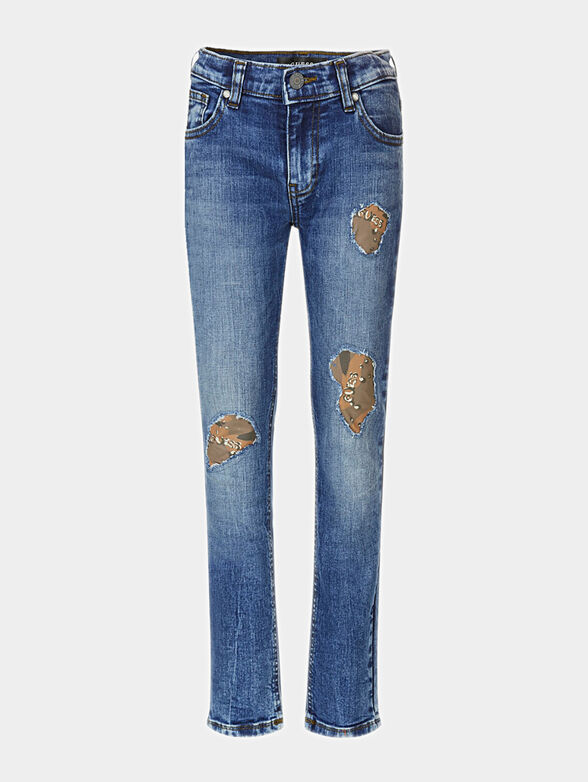 Jeans with logo details - 1