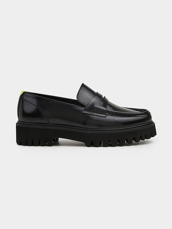 TRUCKER leather loafers - 1