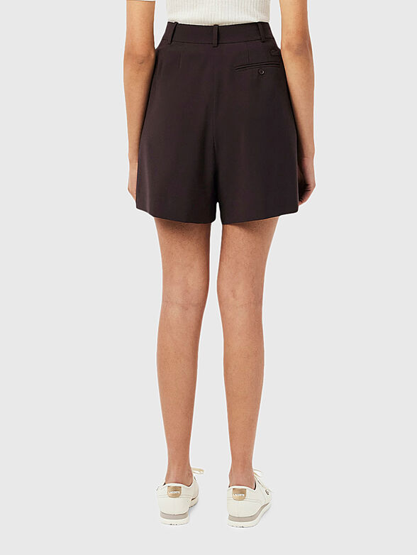 Oversized wool-blend bermuda shorts - 2