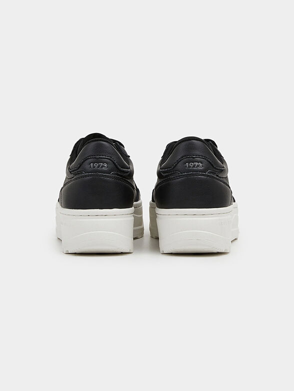 KORE BRITT black leather sports shoes - 3