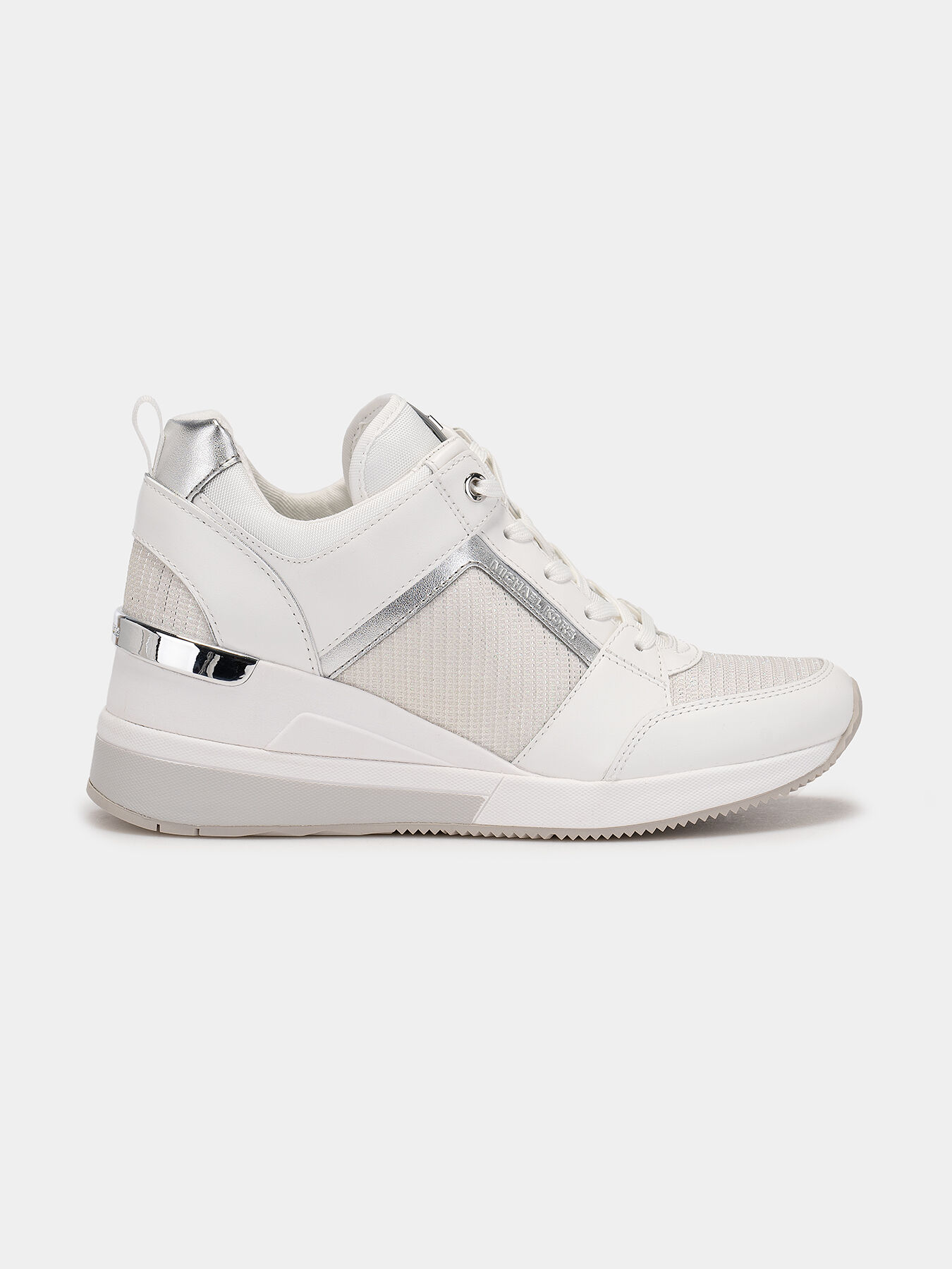 GEORGIE sneakers with silver accents brand MICHAEL KORS