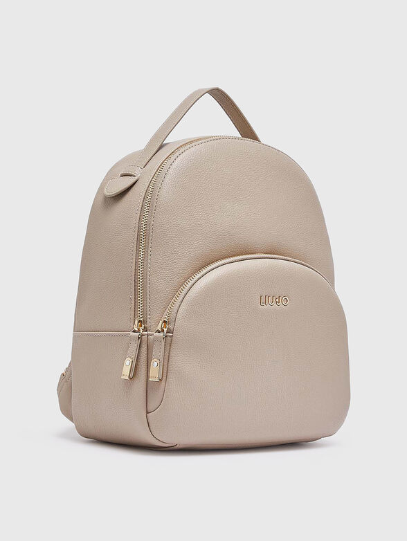 Beige backpack - 3