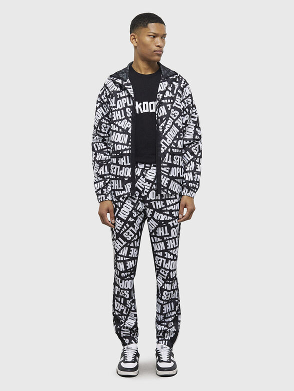 Windbreaker with logo print - 2