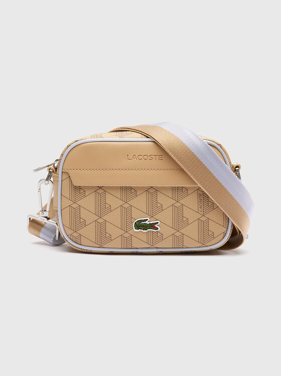 Crossbody bag with monogram logo print - 1