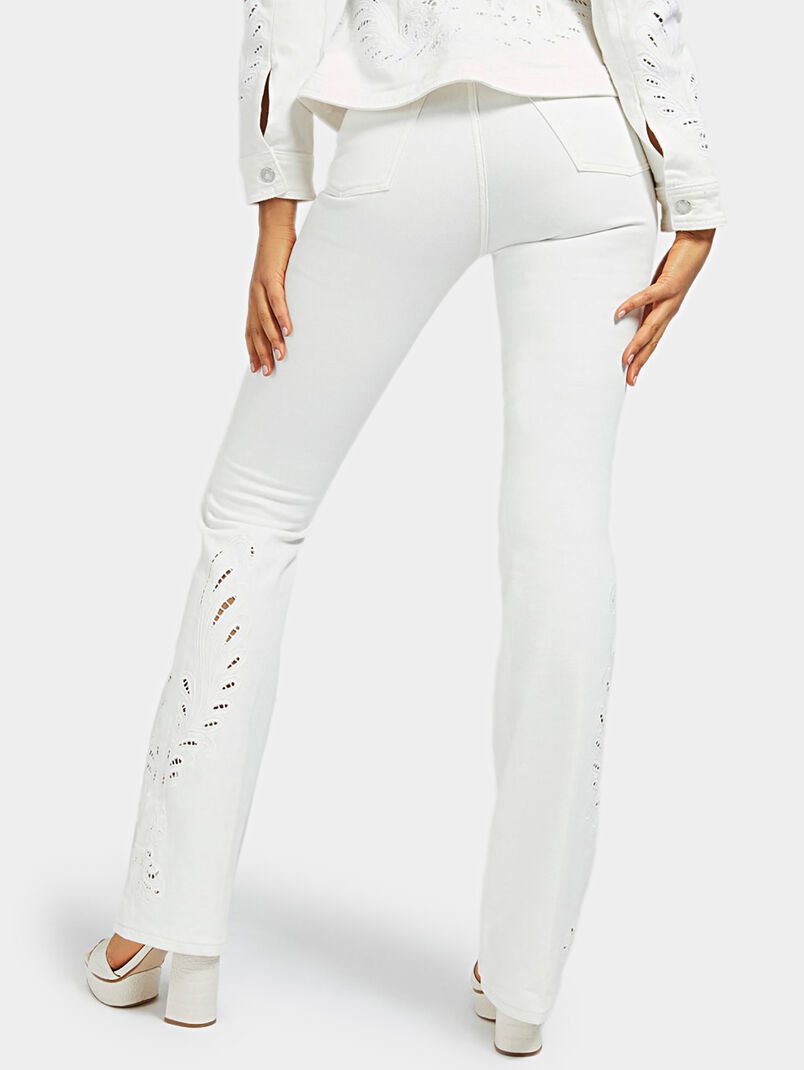 Organic cotton denim with embroideries - 3