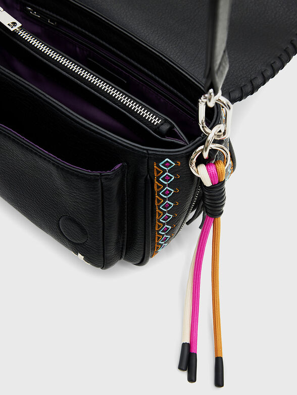 Embroidered crossbody bag  - 4