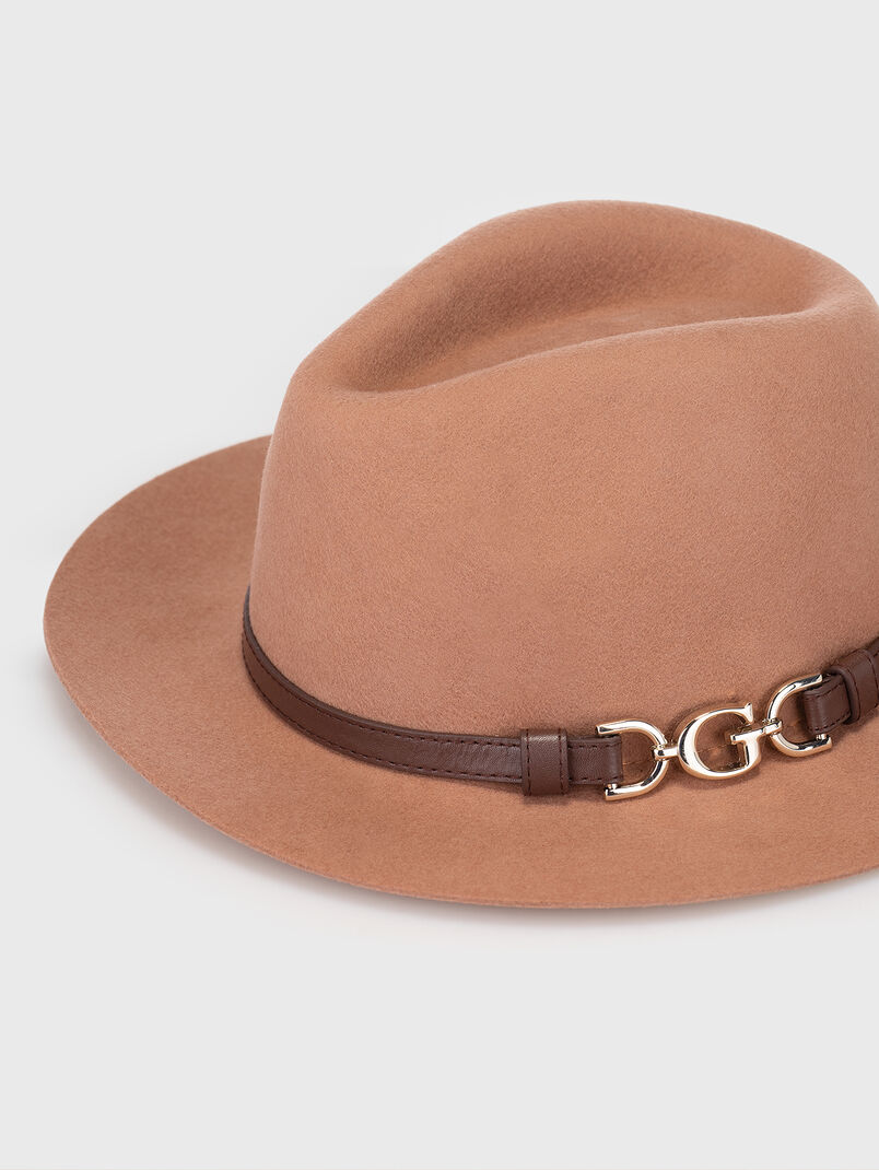 DAGAN wool fedora hat - 3