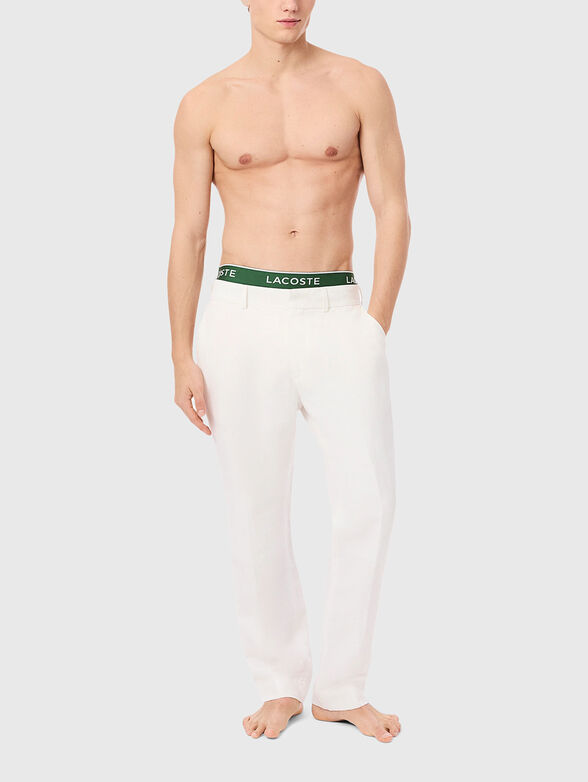 Set of three pairs of boxers with logo - 5