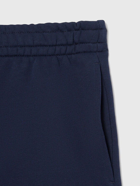 Shorts with logo embroidery - 3